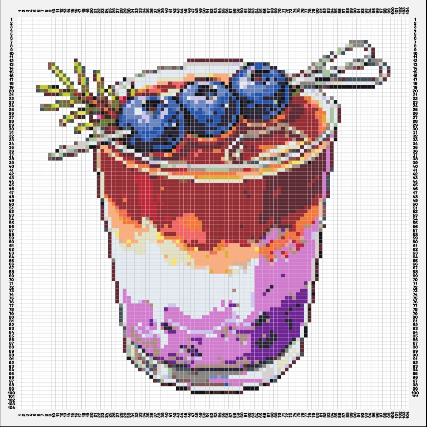 Design in the Hama color system