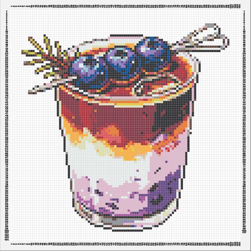 Design in the Perler color system