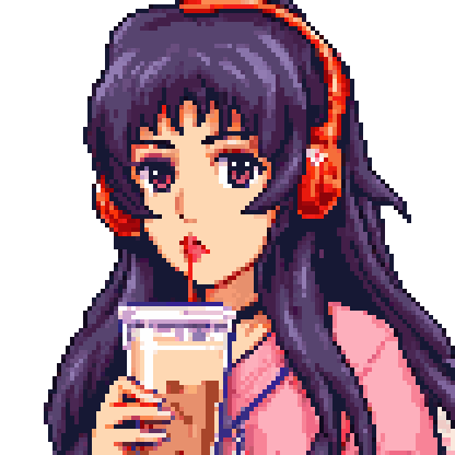 AI pixel art in bead grid style