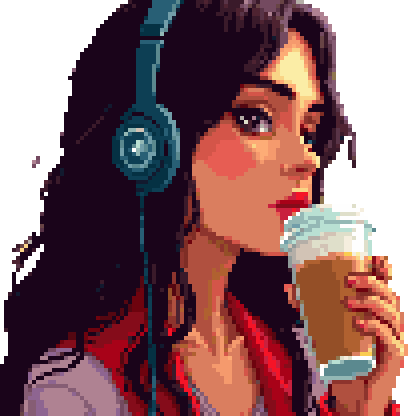 AI pixel art in realistic style